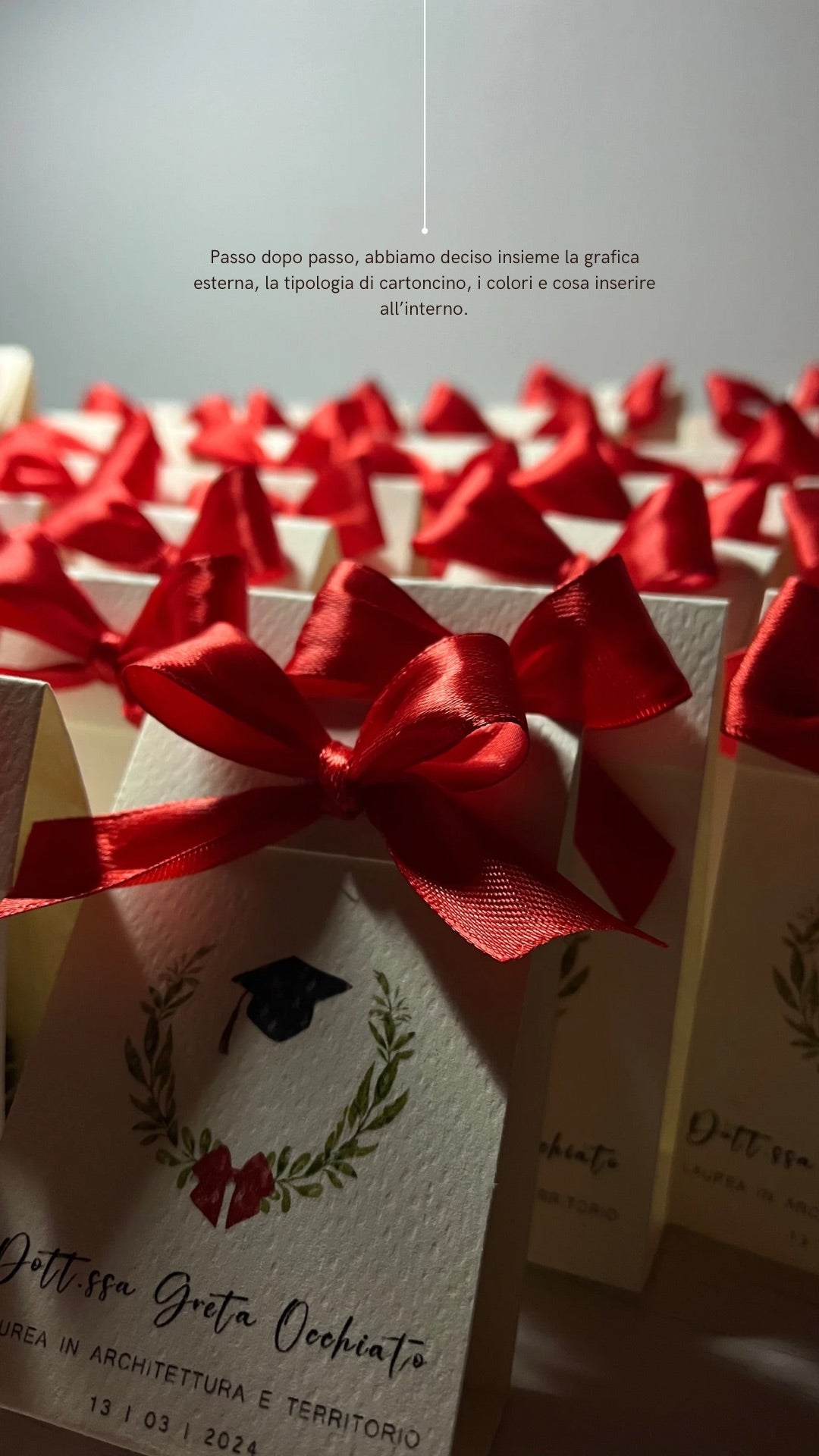 Portaconfetti laurea