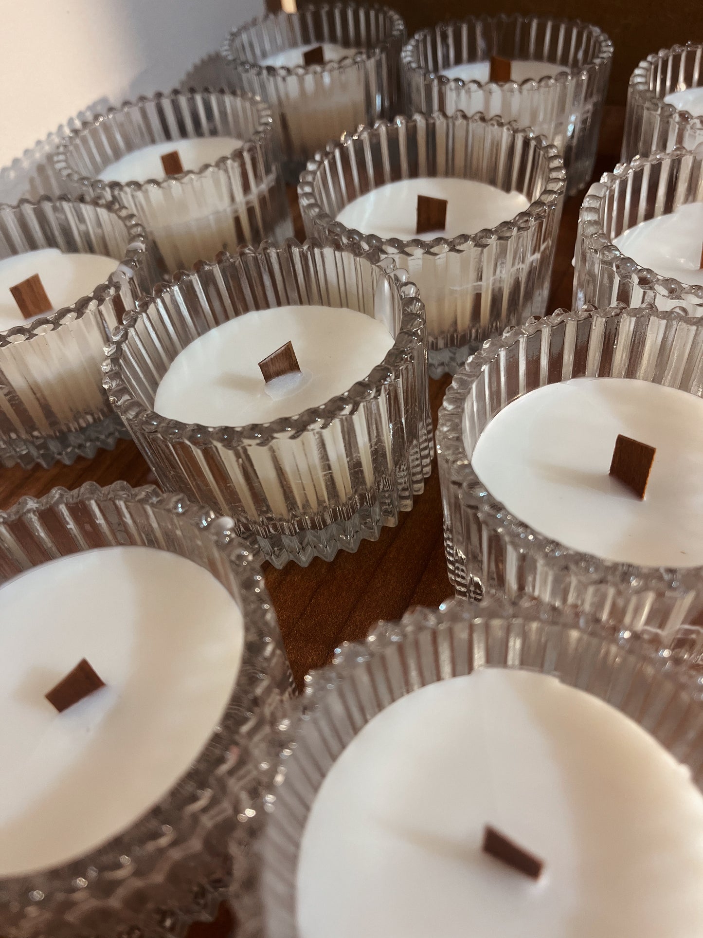 Candele in vasetto