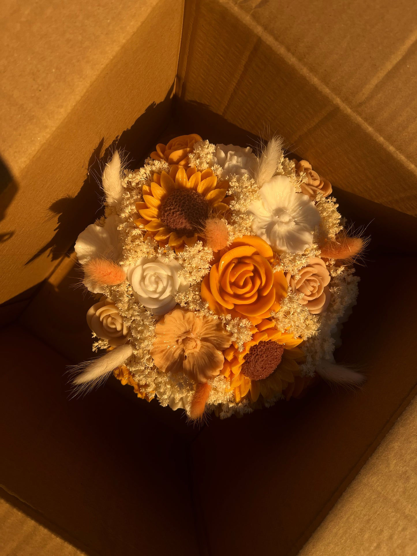 Bouquet in box Taglia S