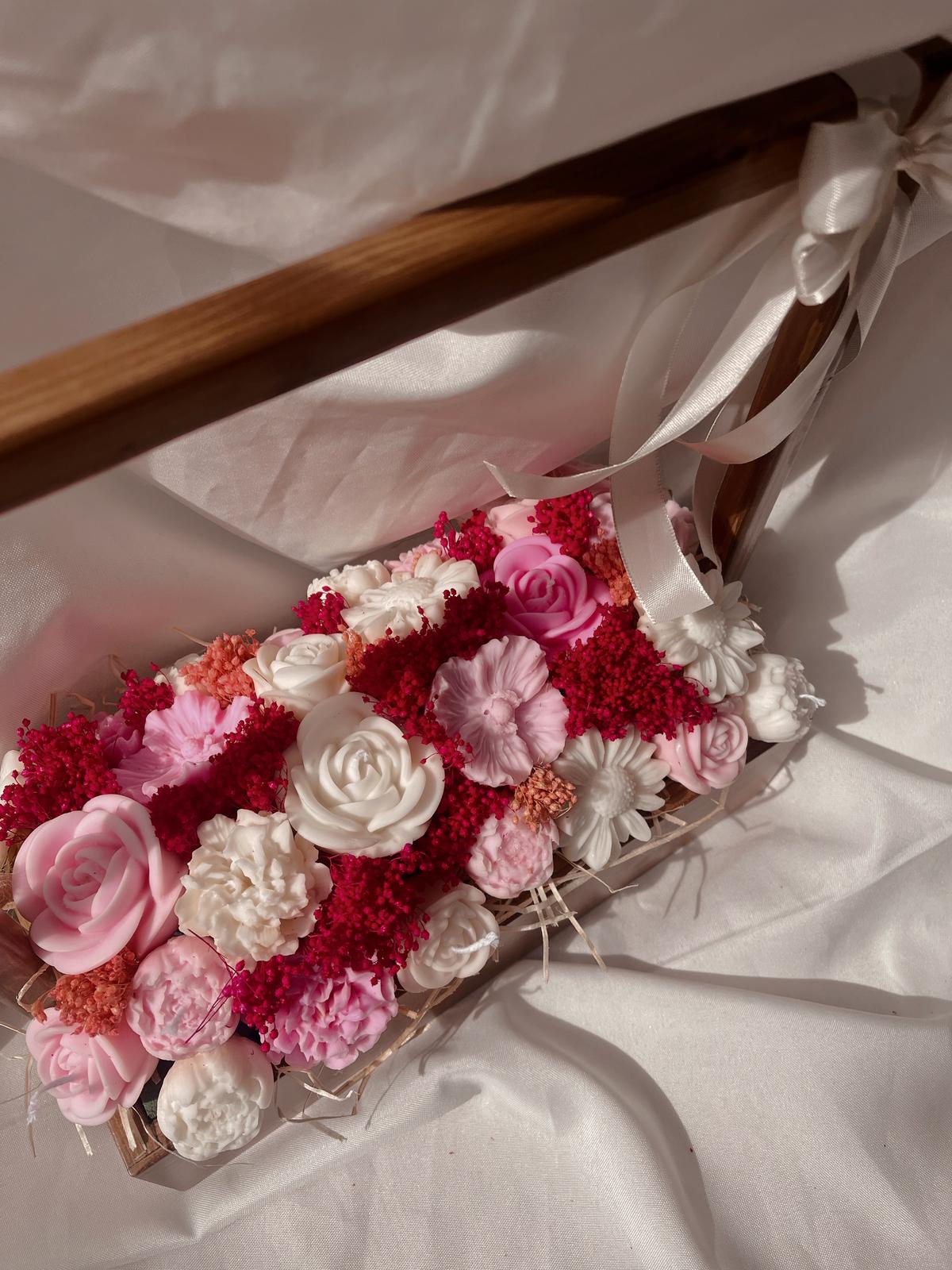 Bouquet Cassettina di Legno