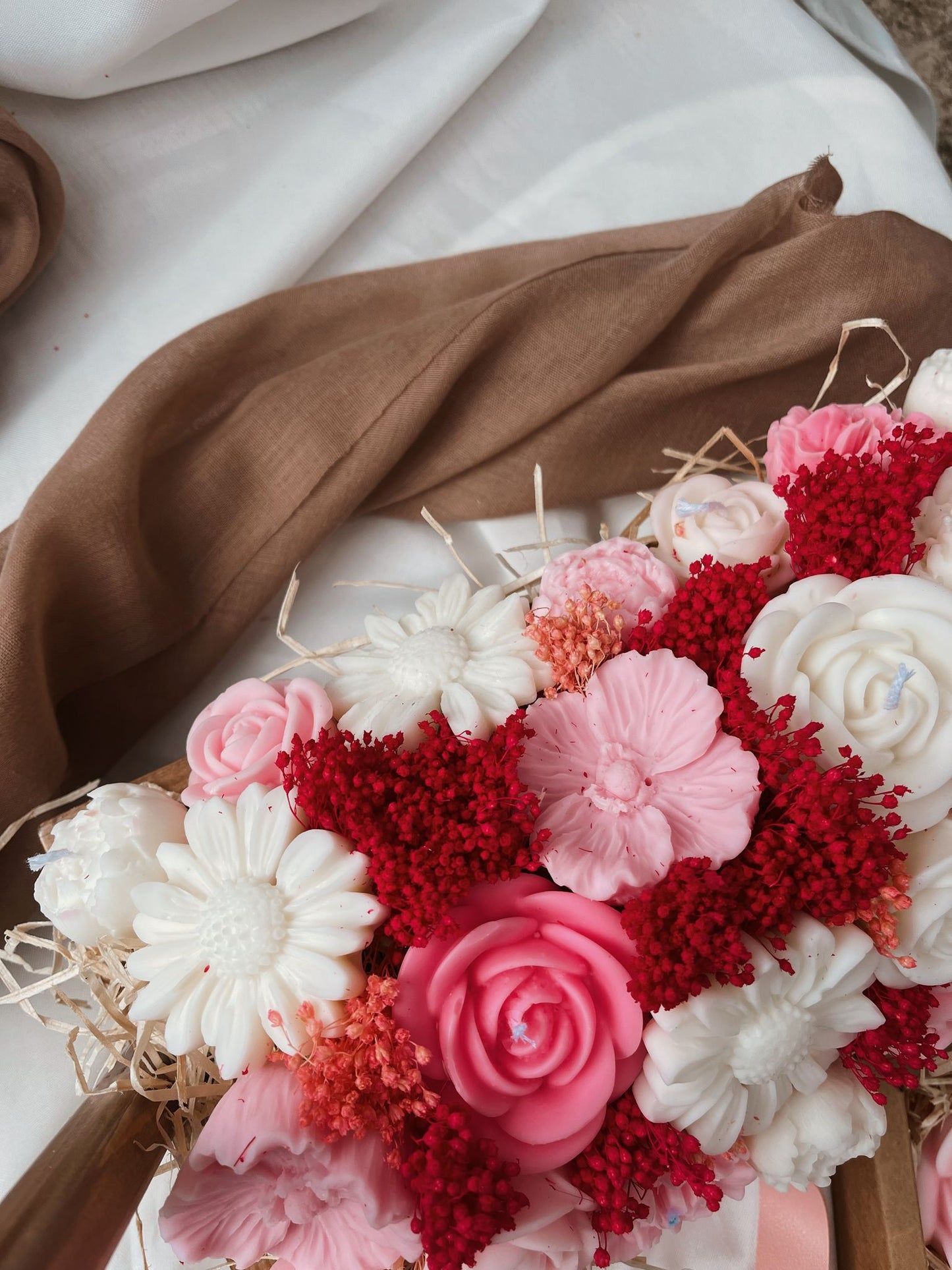Bouquet Cassettina di Legno