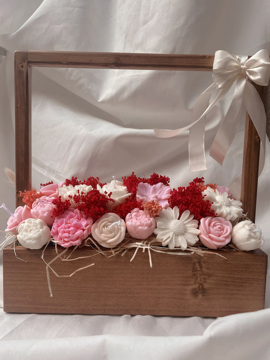 Bouquet Cassettina di Legno